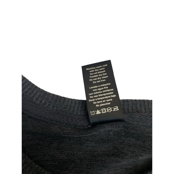 Active Life Charcoal Gray Long Sleeve Sweater Women’s Medium With‎ Zippers - Picture 6 of 8